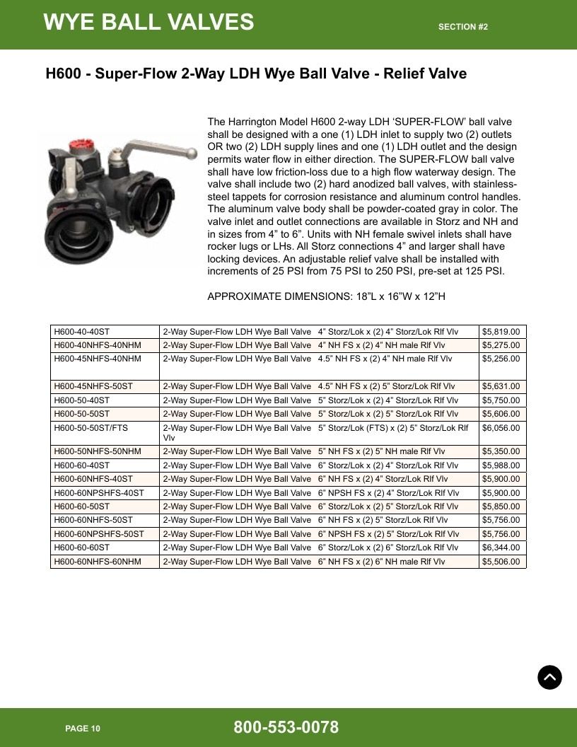 Harrington Inc Fire Equipment Catalog Weekly Ad January 1 - December 31, 2026