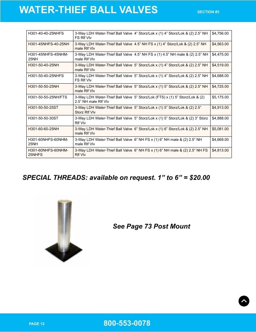 Harrington Inc Fire Equipment Catalog Weekly Ad January 1 - December 31, 2026