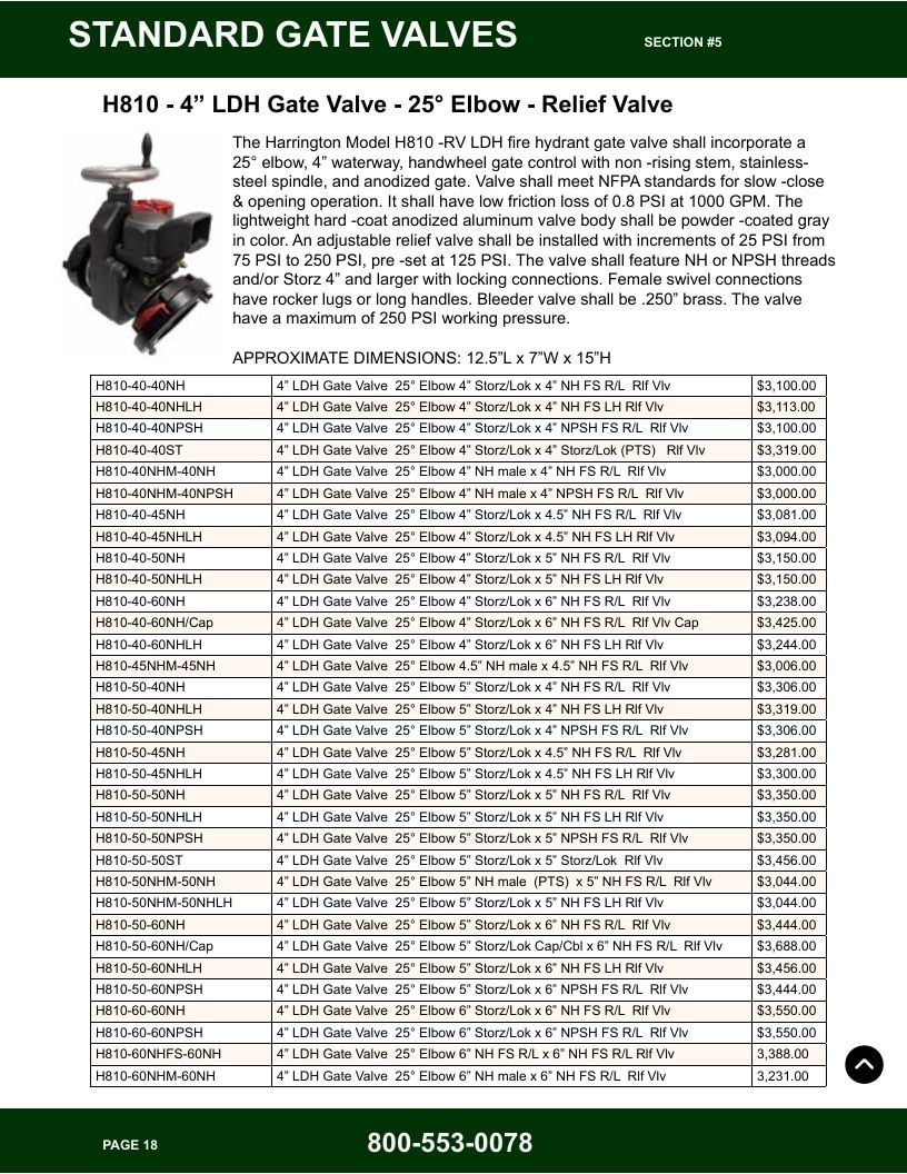 Harrington Inc Fire Equipment Catalog Weekly Ad January 1 - December 31, 2026
