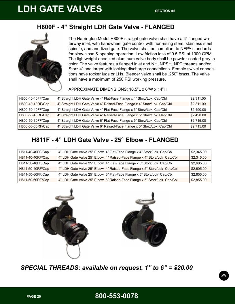Harrington Inc Fire Equipment Catalog Weekly Ad January 1 - December 31, 2026