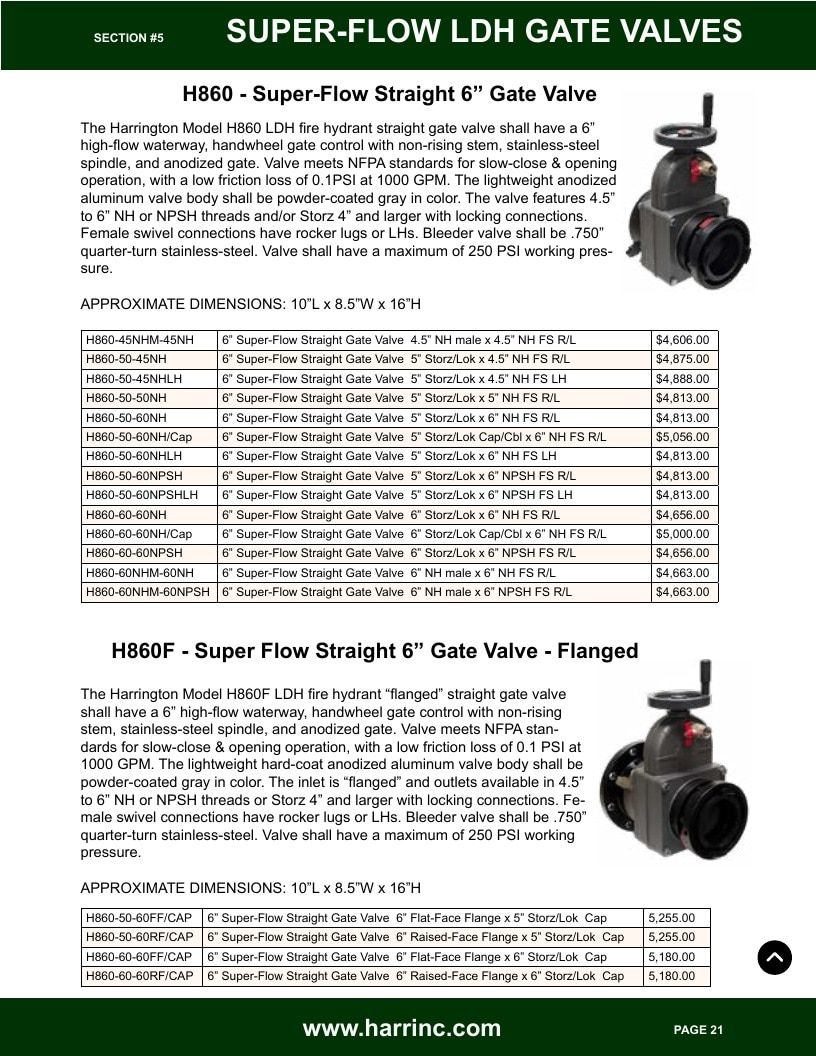 Harrington Inc Fire Equipment Catalog Weekly Ad January 1 - December 31, 2026