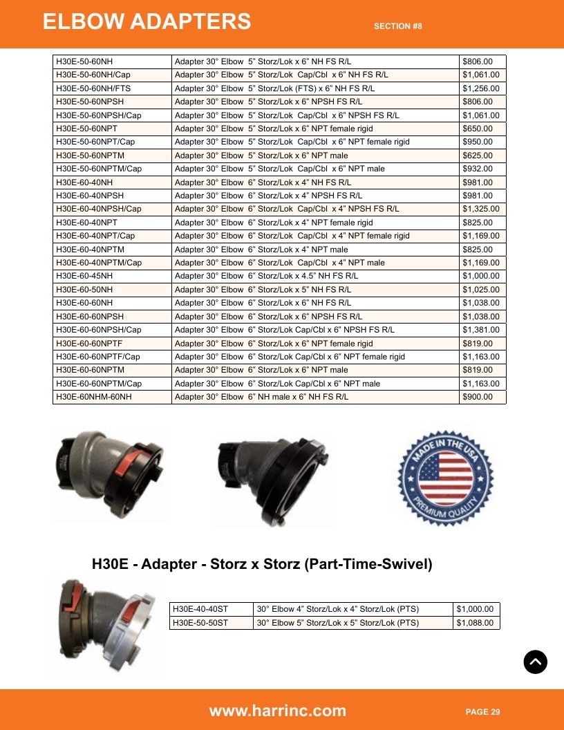 Harrington Inc Fire Equipment Catalog Weekly Ad January 1 - December 31, 2026