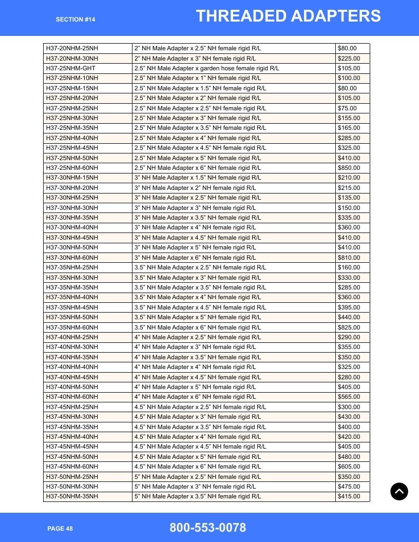 Harrington Inc Fire Equipment Catalog Weekly Ad January 1 - December 31, 2026