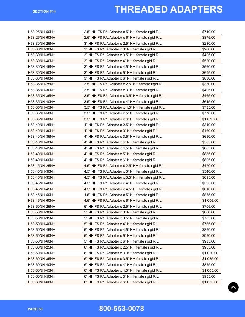 Harrington Inc Fire Equipment Catalog Weekly Ad January 1 - December 31, 2026