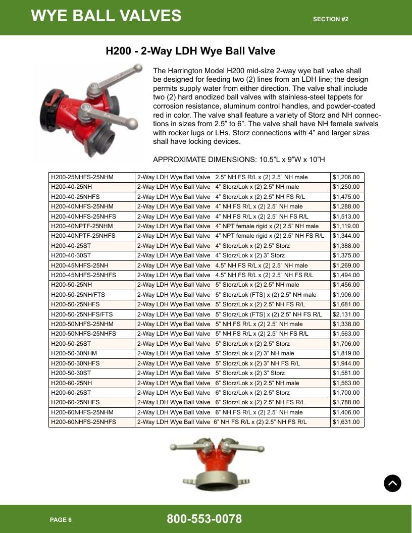 Harrington Inc Fire Equipment Catalog Weekly Ad January 1 - December 31, 2026