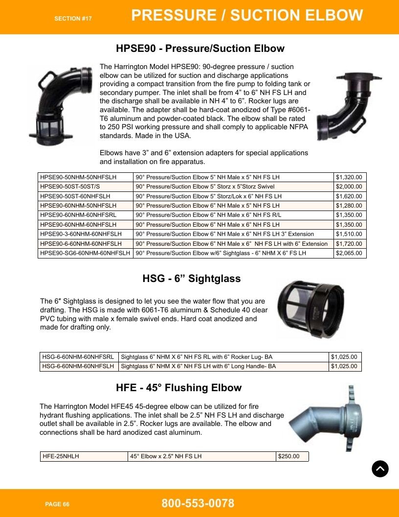 Harrington Inc Fire Equipment Catalog Weekly Ad January 1 - December 31, 2026