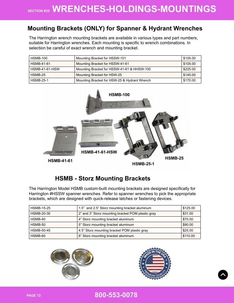 Harrington Inc Fire Equipment Catalog Weekly Ad January 1 - December 31, 2026