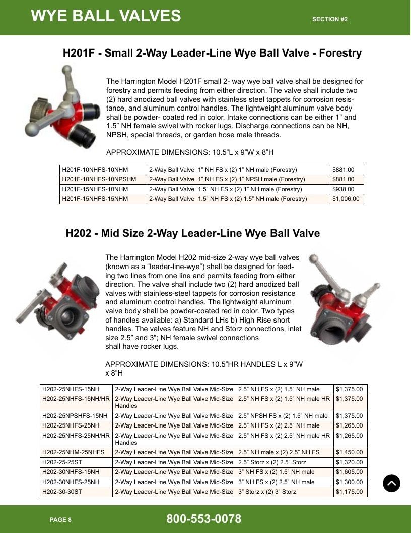Harrington Inc Fire Equipment Catalog Weekly Ad January 1 - December 31, 2026