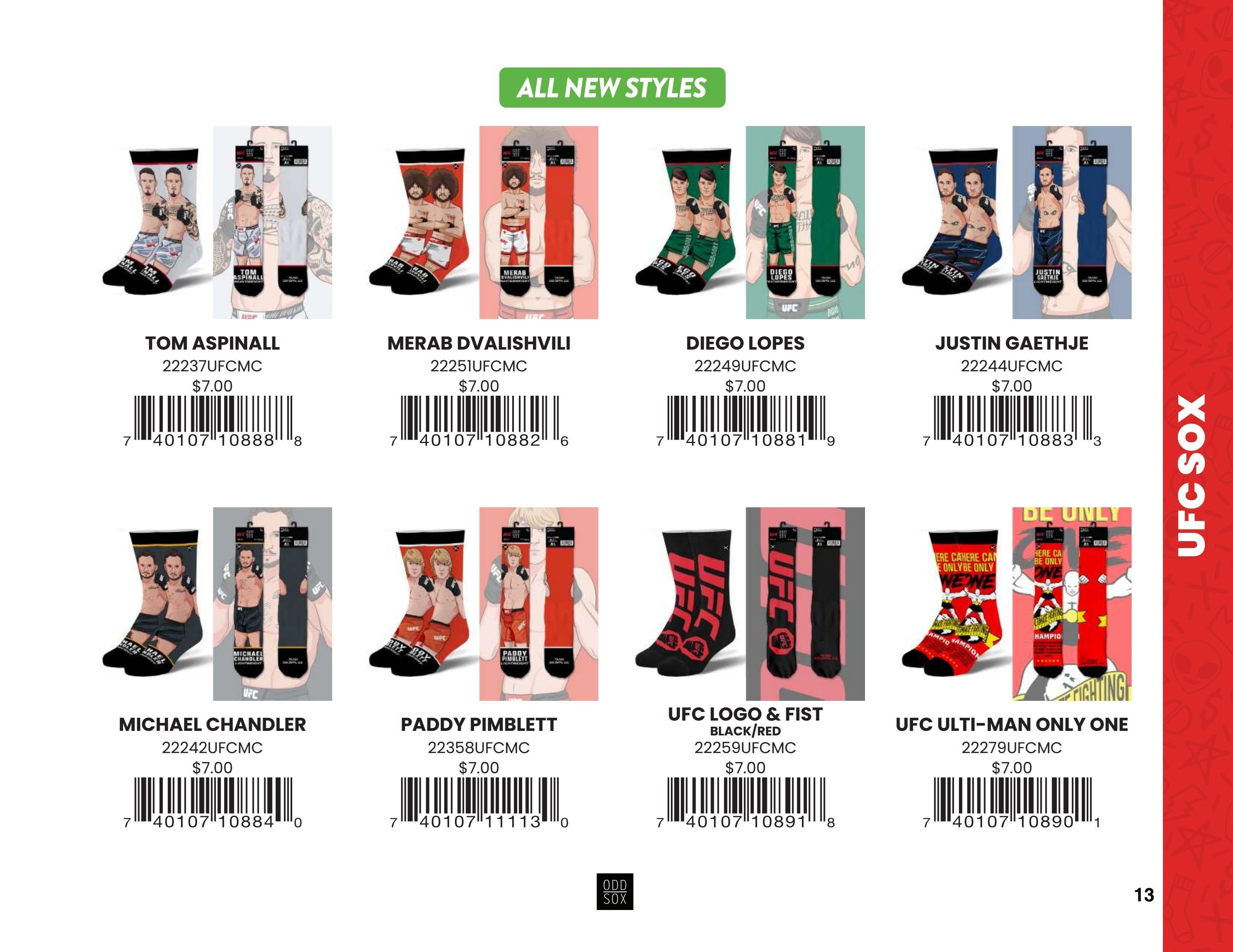 Odd Sox Socks and Apparel Catalog Weekly Ad January 1 - December 31, 2026