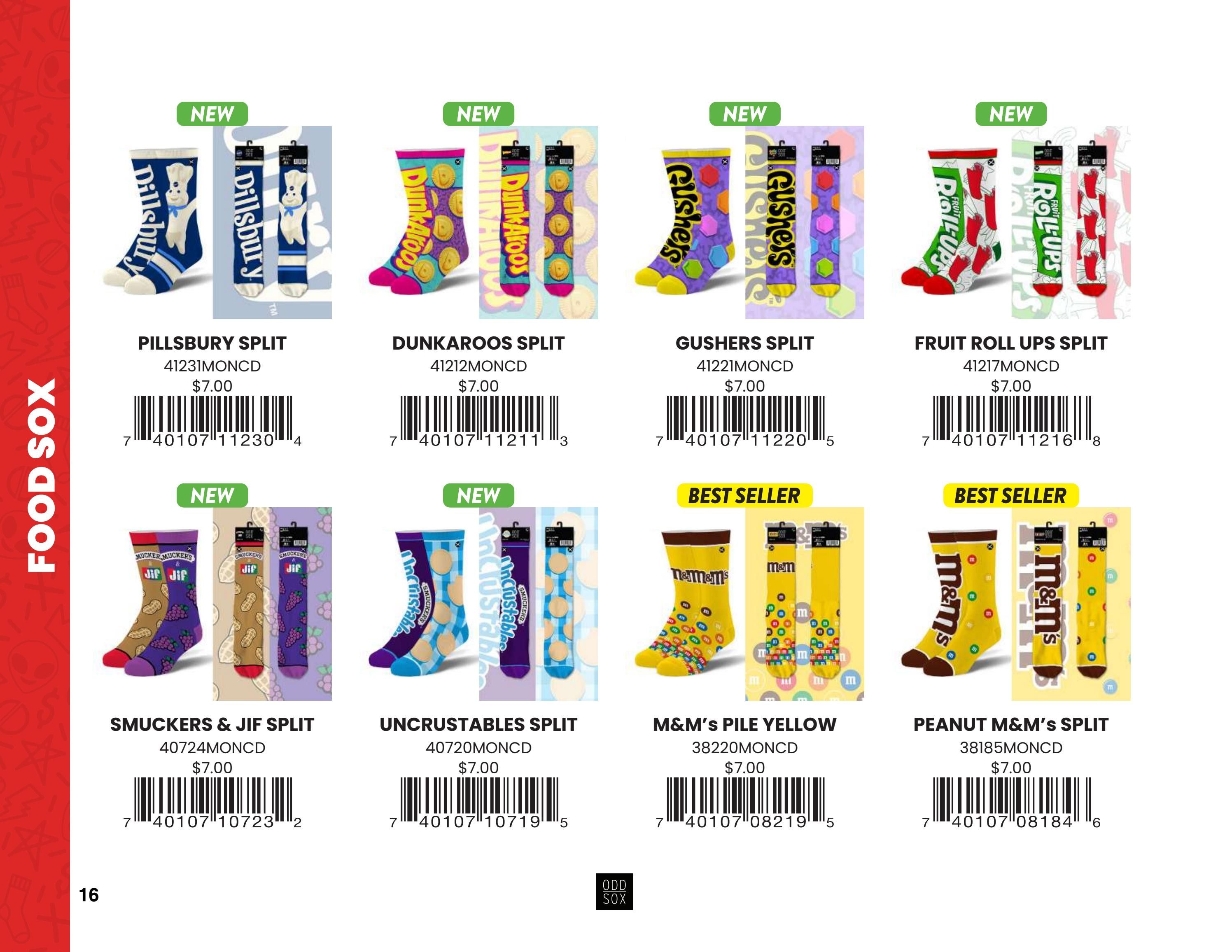 Odd Sox Socks and Apparel Catalog Weekly Ad January 1 - December 31, 2026