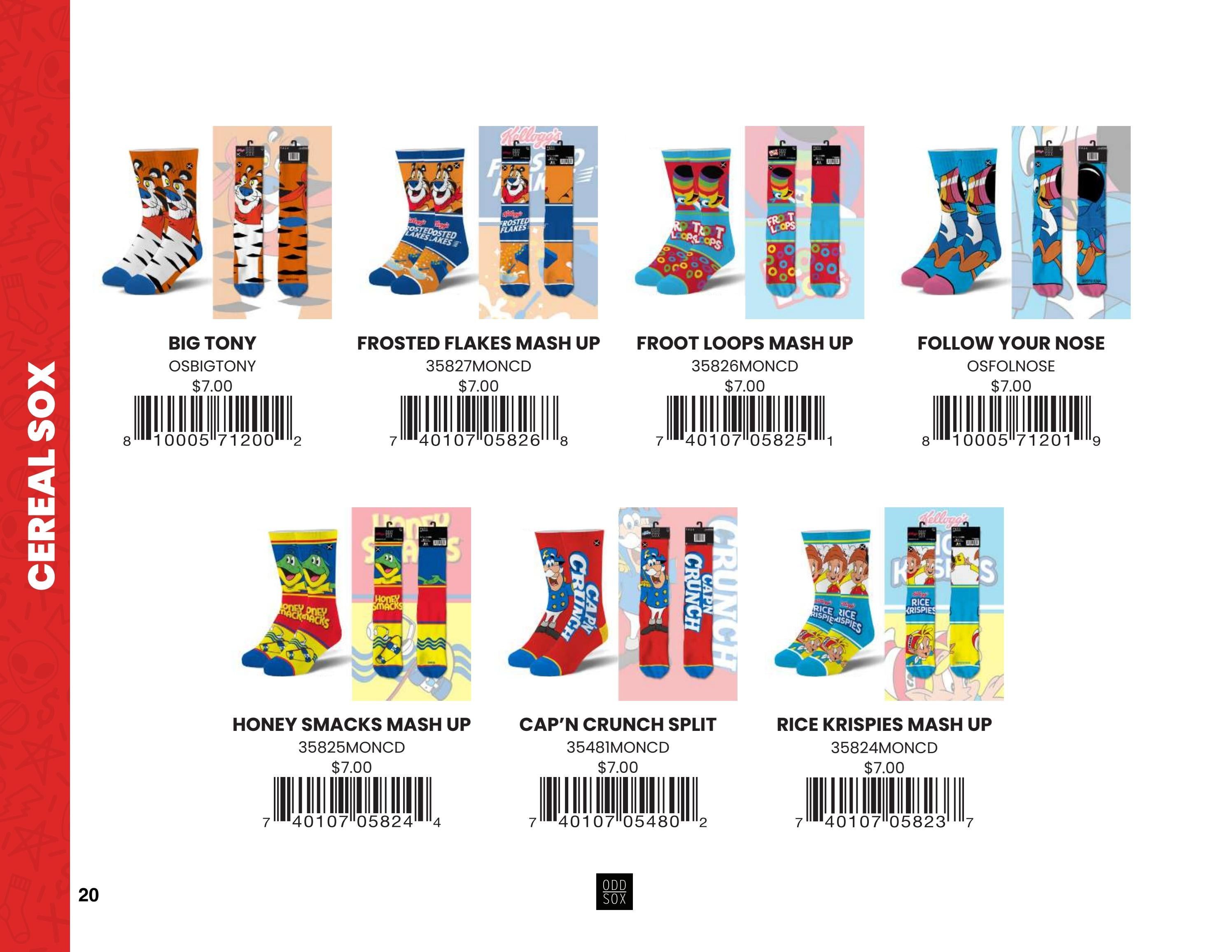 Odd Sox Socks and Apparel Catalog Weekly Ad January 1 - December 31, 2026