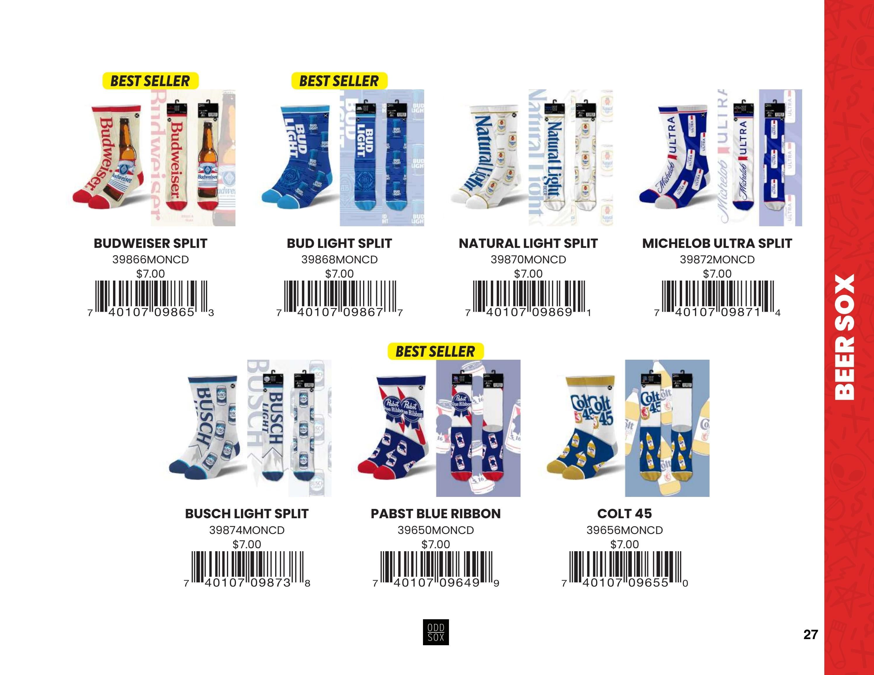 Odd Sox Socks and Apparel Catalog Weekly Ad January 1 - December 31, 2026