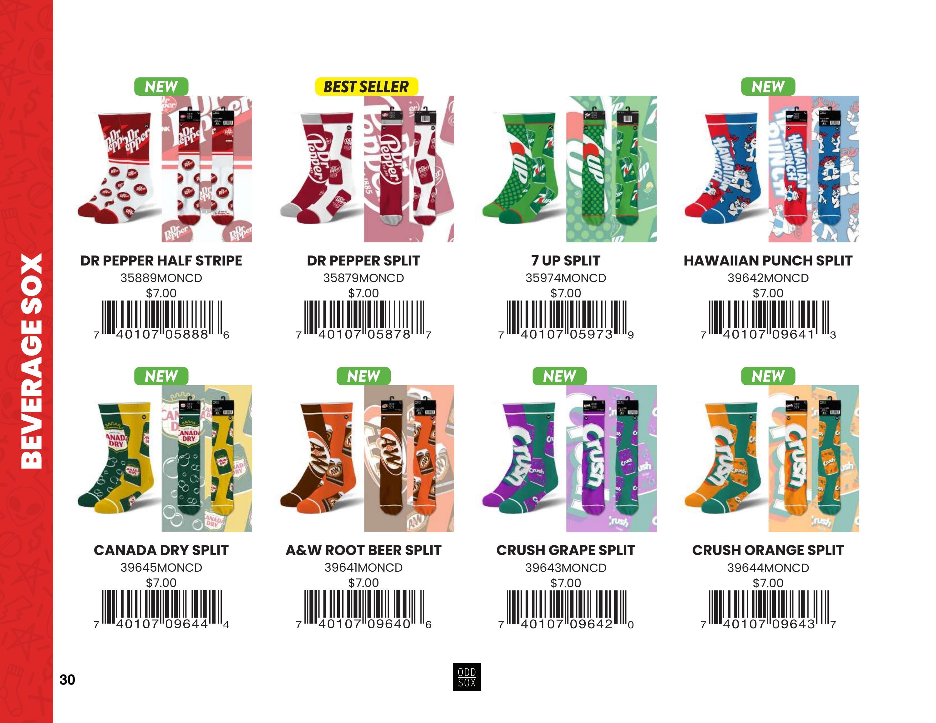 Odd Sox Socks and Apparel Catalog Weekly Ad January 1 - December 31, 2026