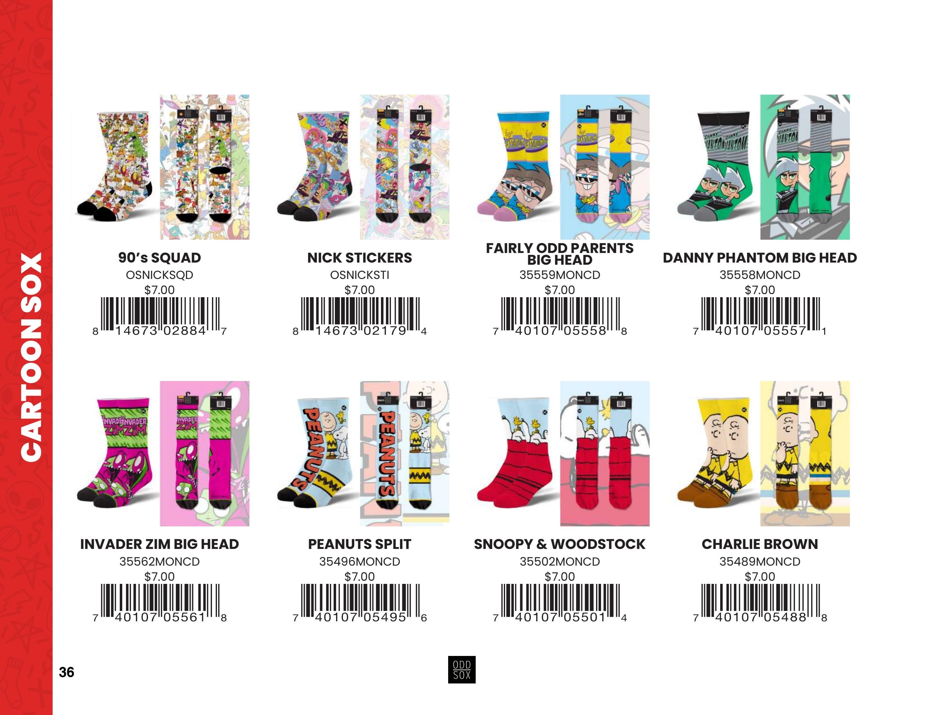 Odd Sox Socks and Apparel Catalog Weekly Ad January 1 - December 31, 2026