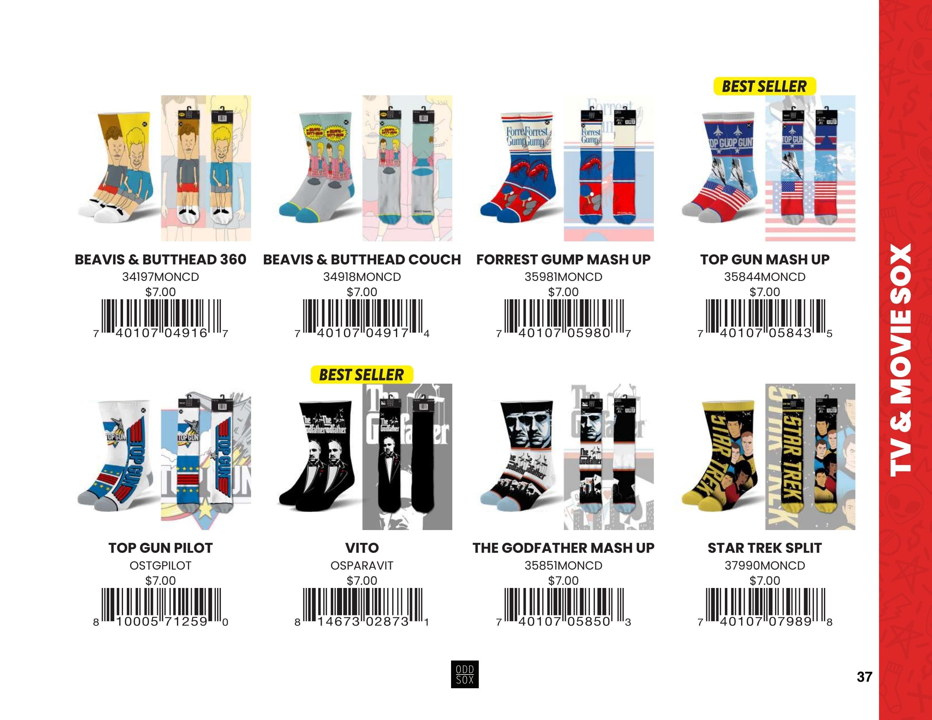 Odd Sox Socks and Apparel Catalog Weekly Ad January 1 - December 31, 2026