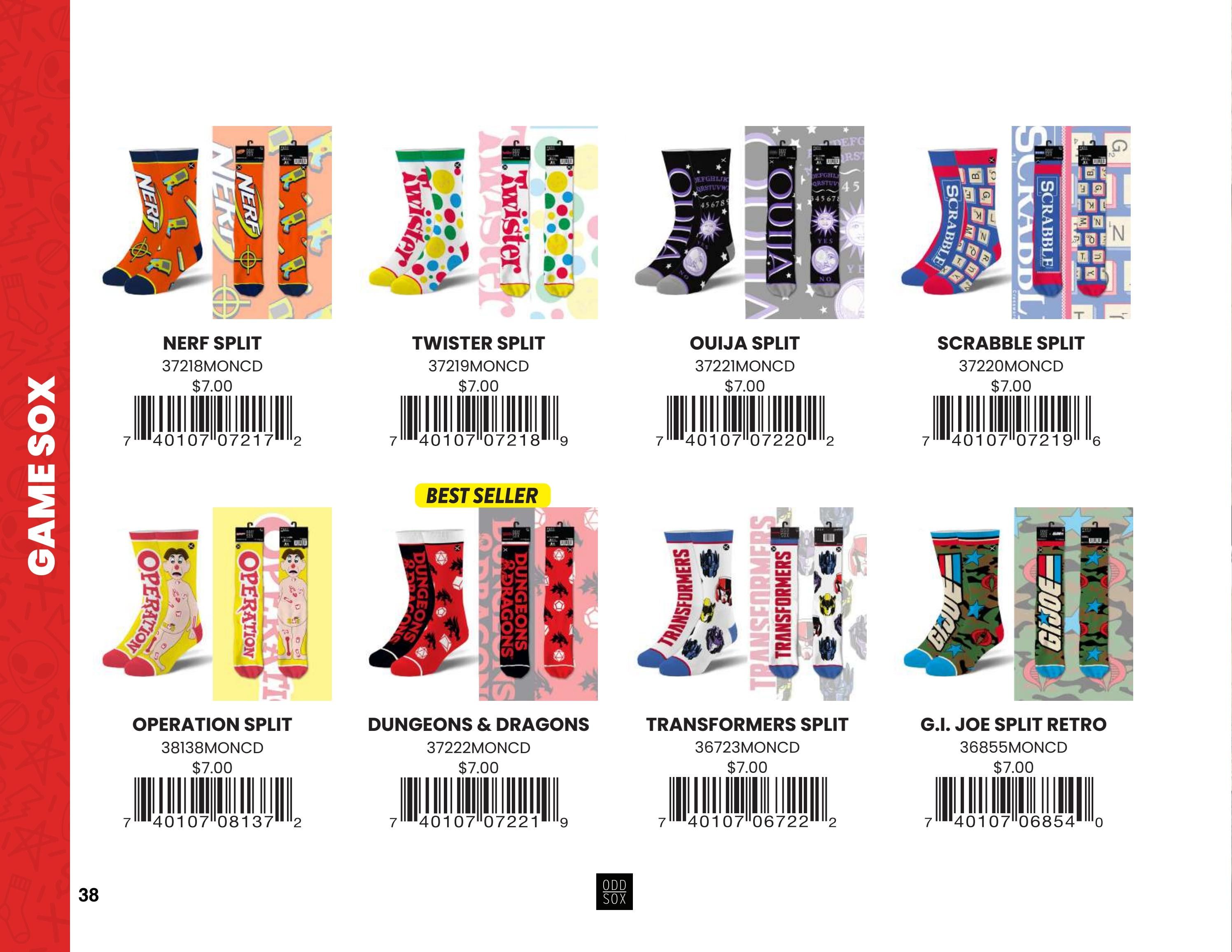 Odd Sox Socks and Apparel Catalog Weekly Ad January 1 - December 31, 2026