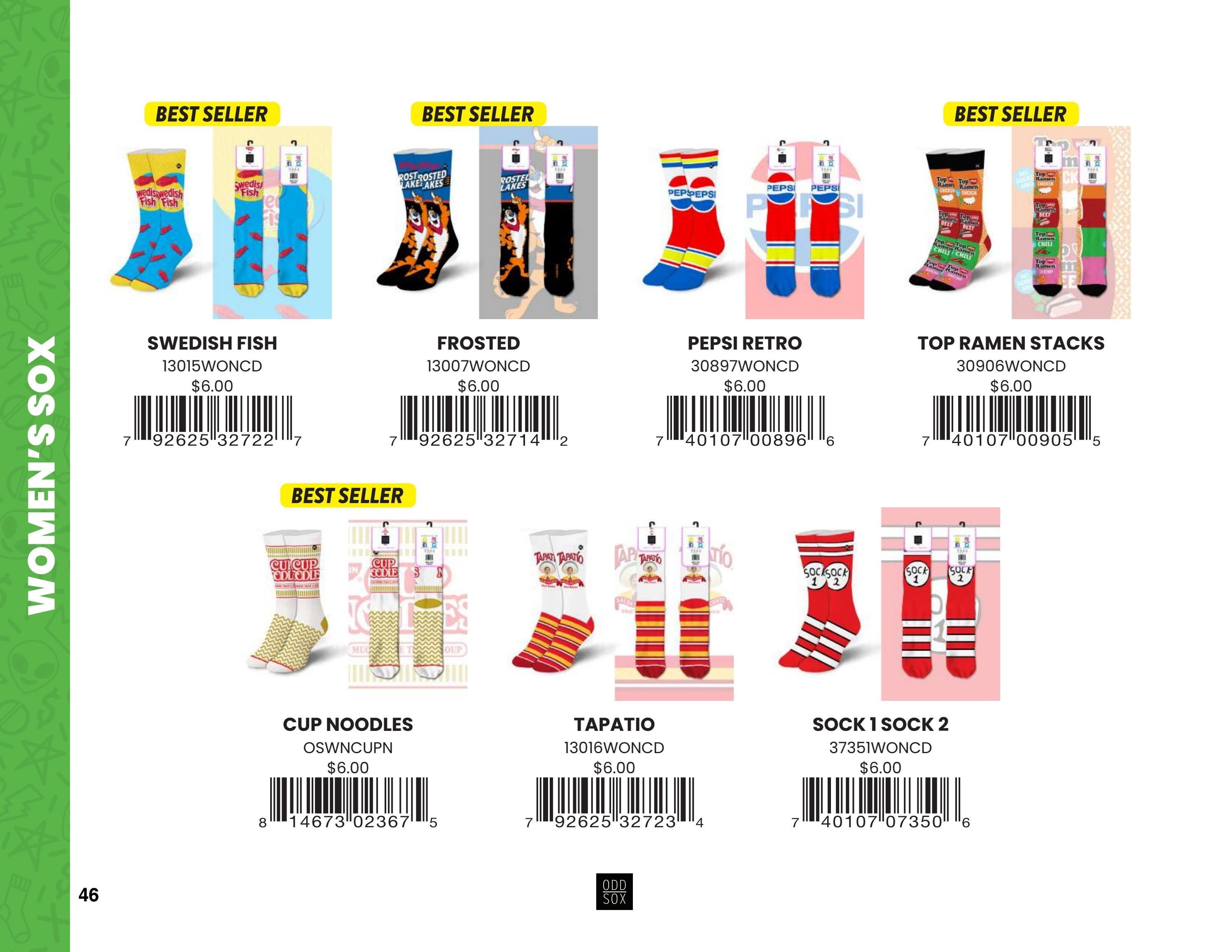 Odd Sox Socks and Apparel Catalog Weekly Ad January 1 - December 31, 2026