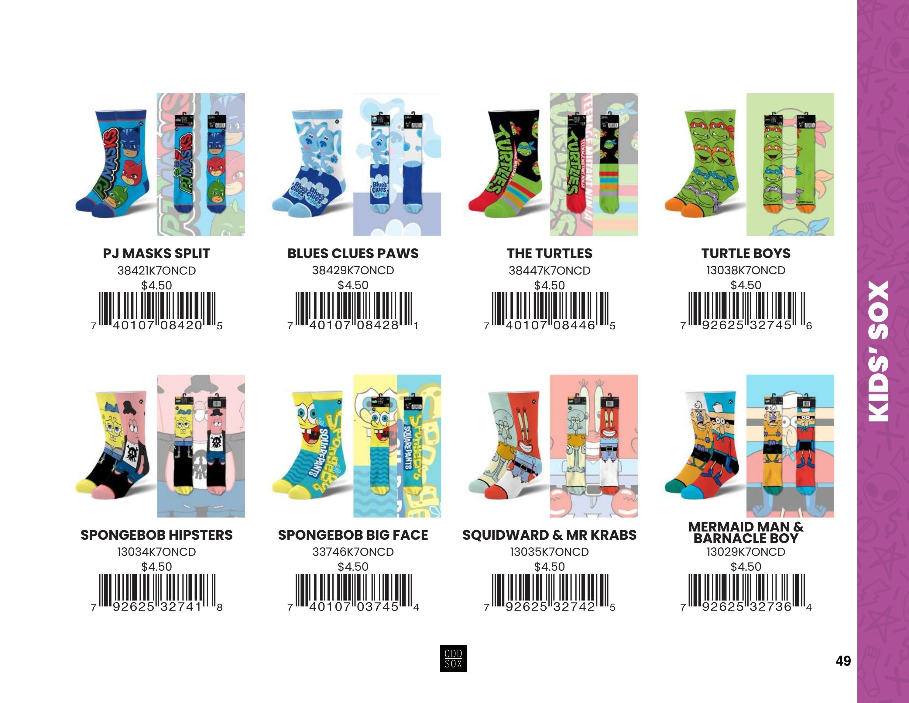 Odd Sox Socks and Apparel Catalog Weekly Ad January 1 - December 31, 2026