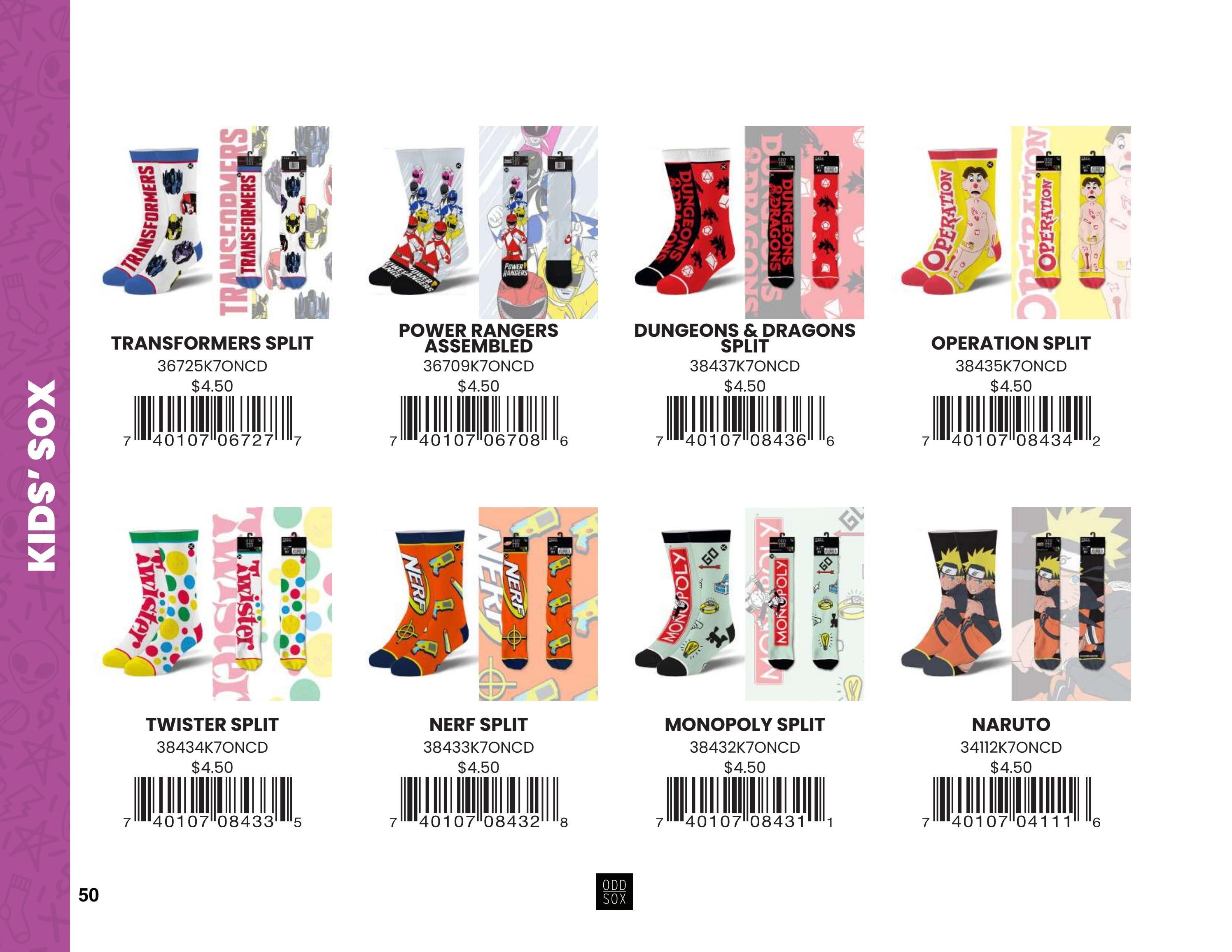 Odd Sox Socks and Apparel Catalog Weekly Ad January 1 - December 31, 2026