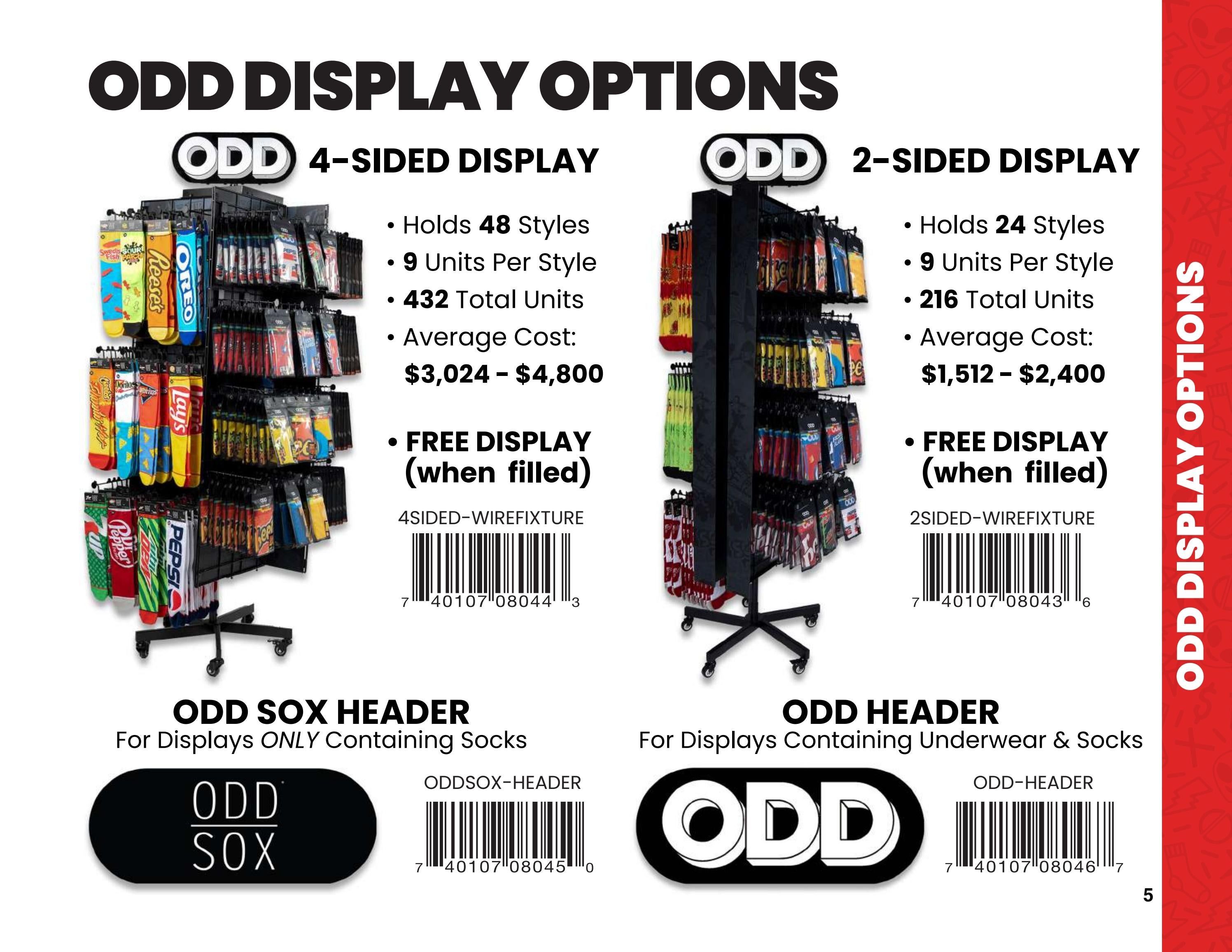 Odd Sox Socks and Apparel Catalog Weekly Ad January 1 - December 31, 2026