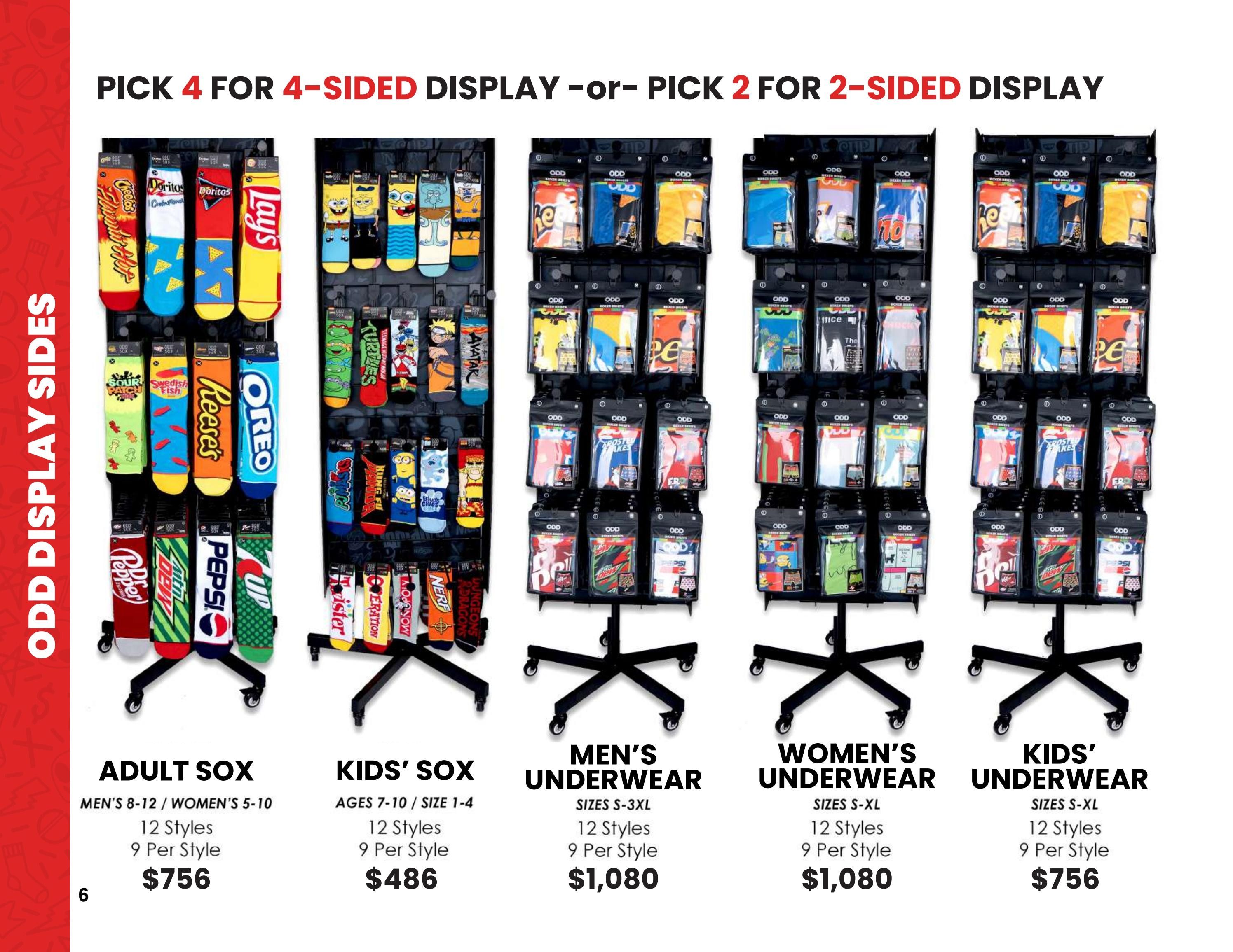 Odd Sox Socks and Apparel Catalog Weekly Ad January 1 - December 31, 2026