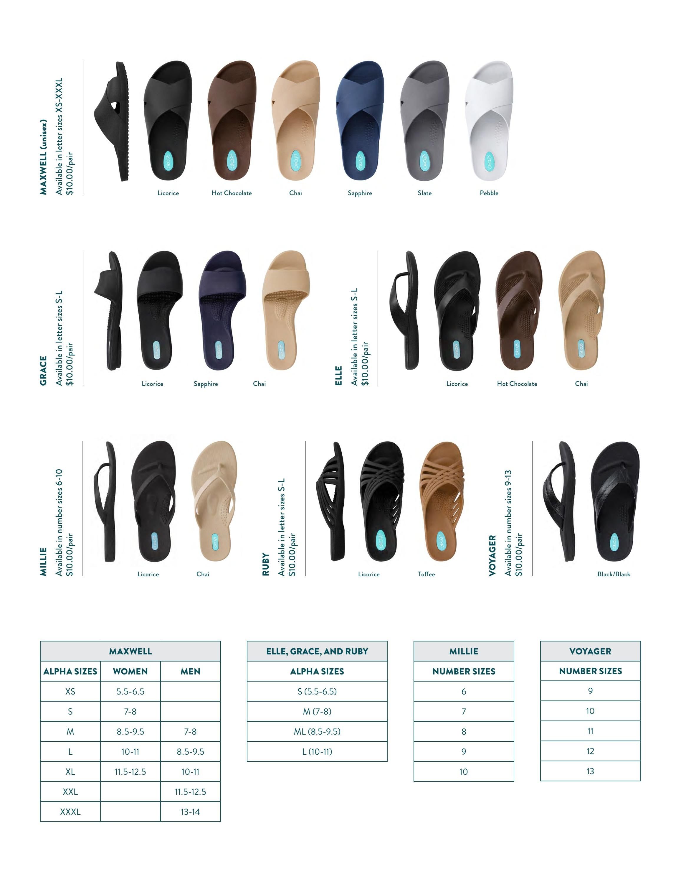 Oka-B Spa Footwear Catalog Weekly Ad January 1 - December 31, 2026