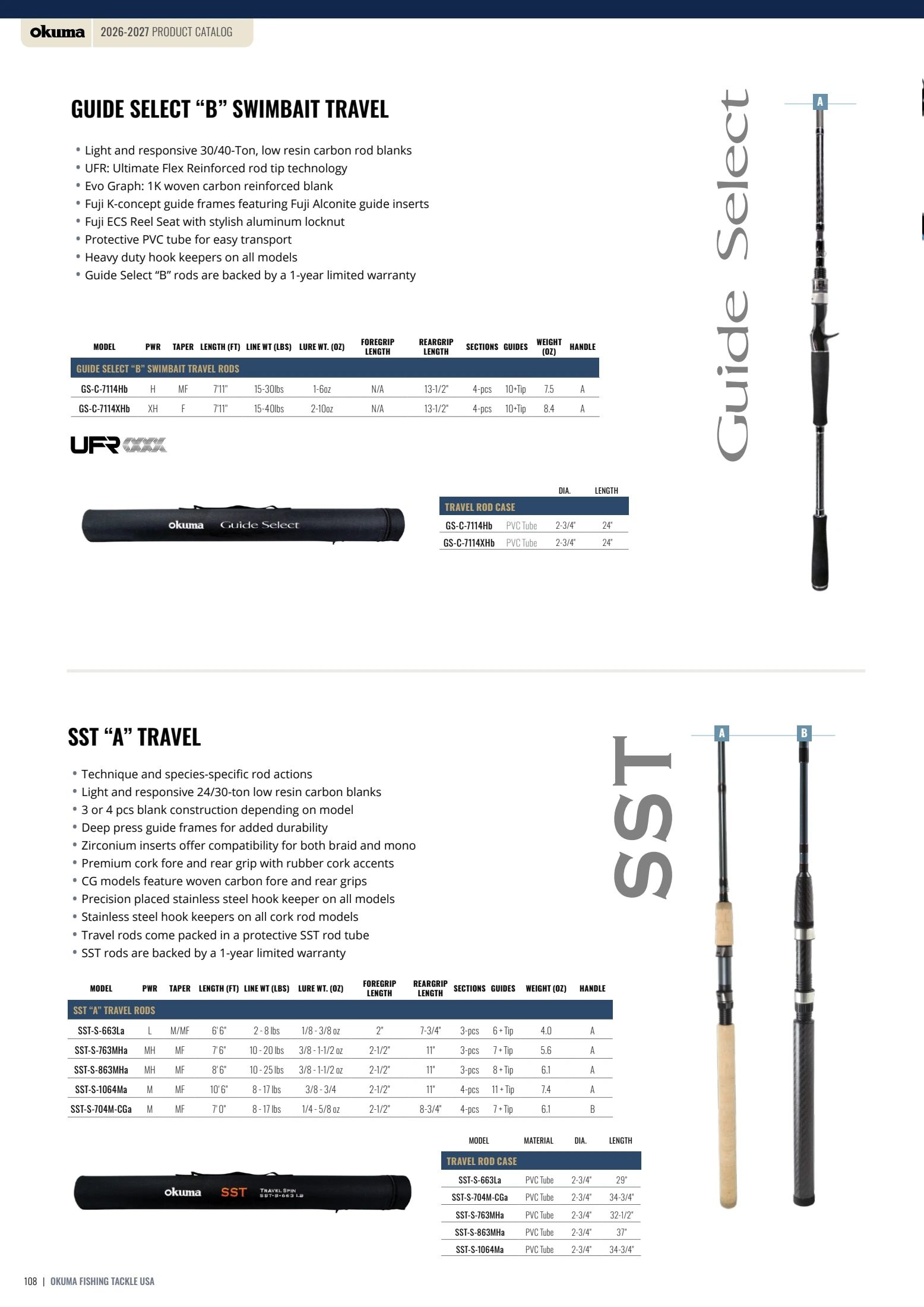 Okuma Fishing Fishing Tackle Catalog Weekly Ad January 1, 2026 - December 31, 2027