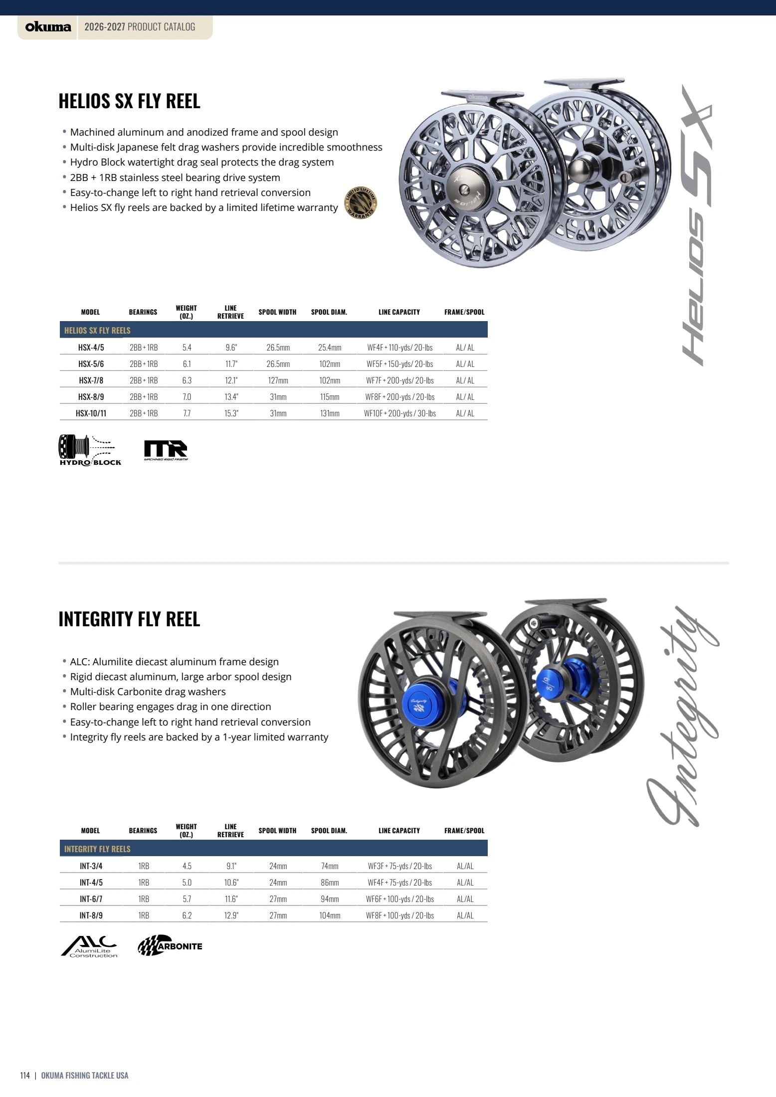 Okuma Fishing Fishing Tackle Catalog Weekly Ad January 1, 2026 - December 31, 2027