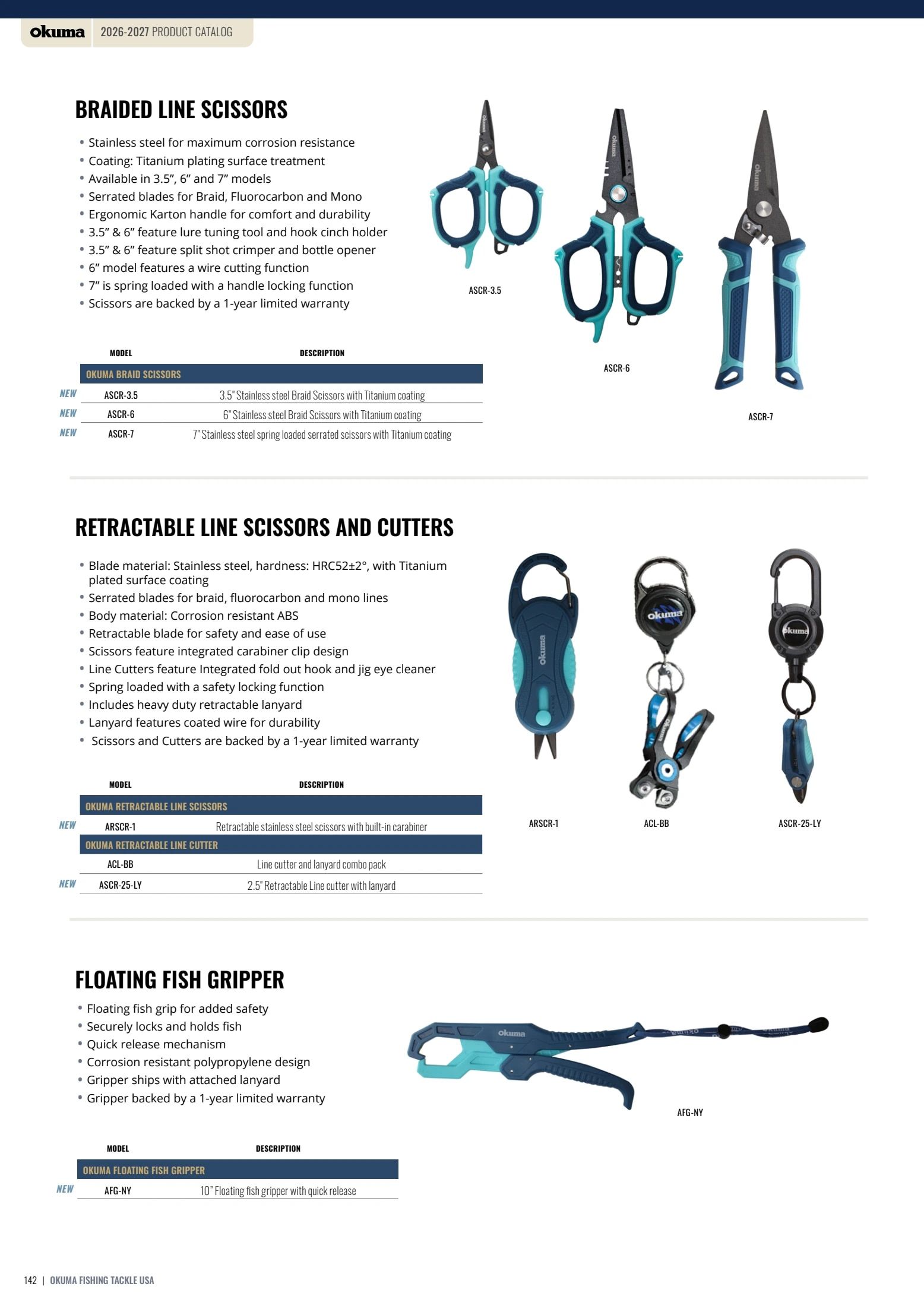 Okuma Fishing Fishing Tackle Catalog Weekly Ad January 1, 2026 - December 31, 2027