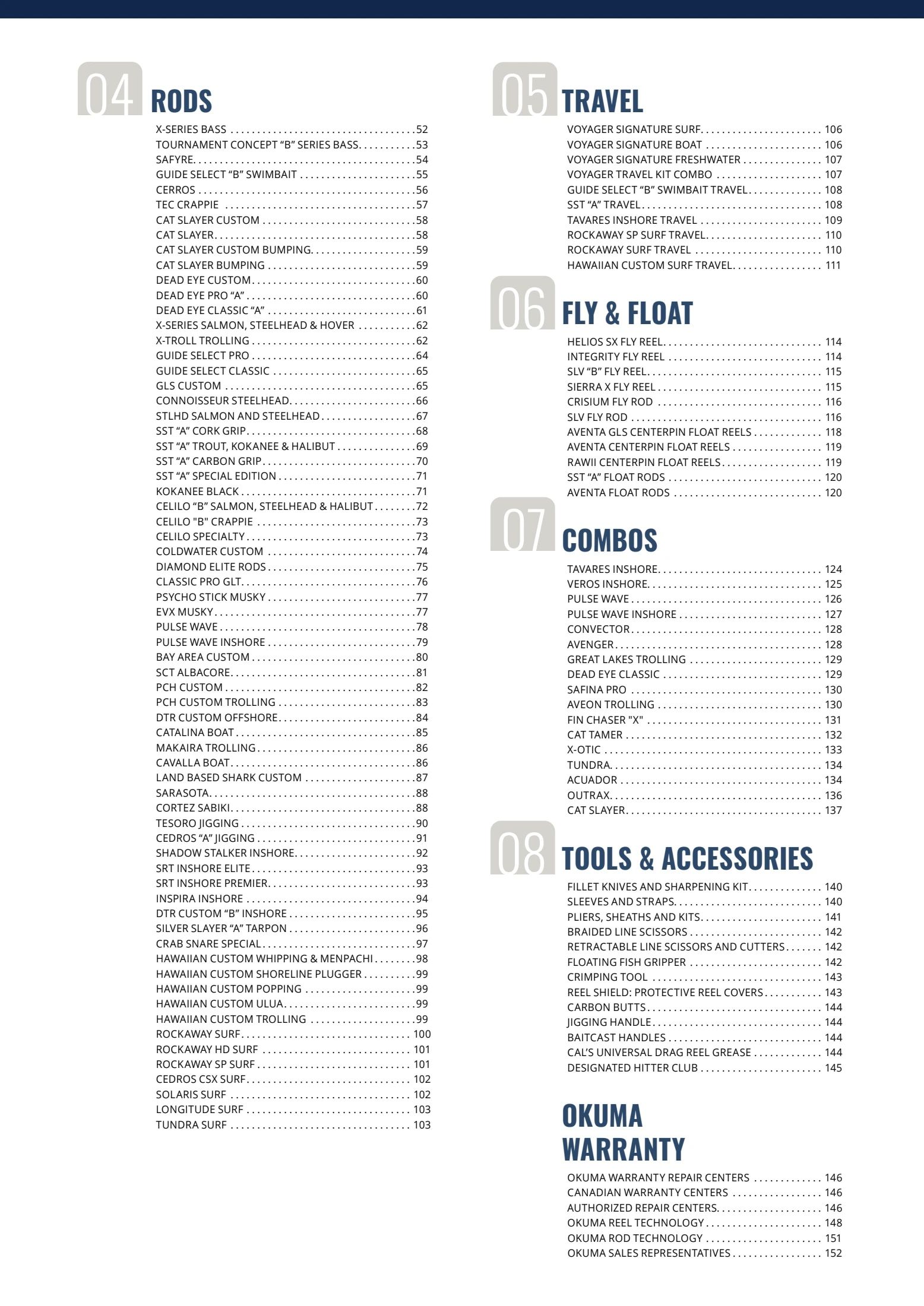 Okuma Fishing Fishing Tackle Catalog Weekly Ad January 1, 2026 - December 31, 2027