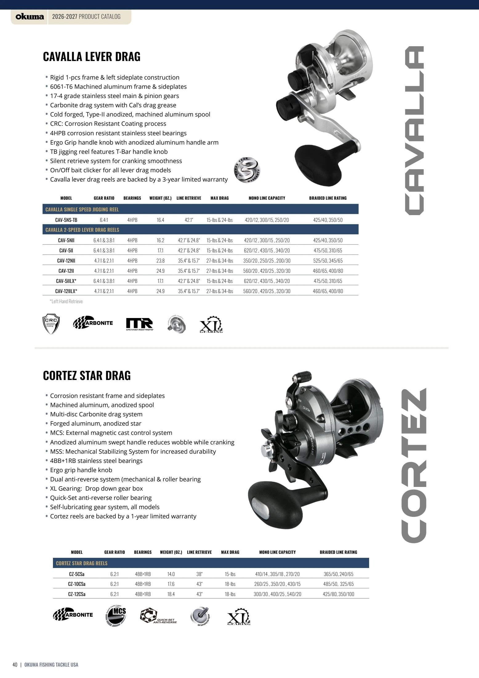 Okuma Fishing Fishing Tackle Catalog Weekly Ad January 1, 2026 - December 31, 2027