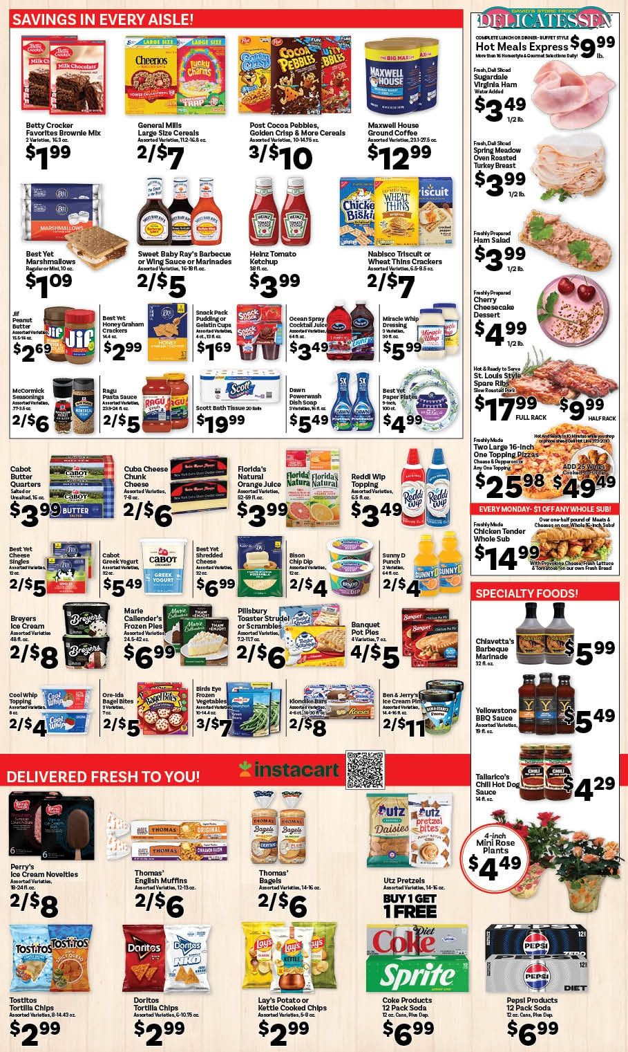 Olean Food Barn Weekly Ad August 30 - September 5, 2026