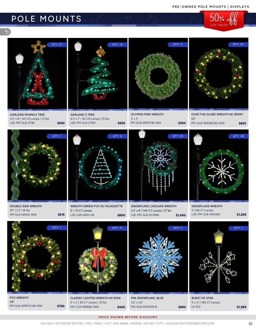 Holiday Outdoor Decor In Stock Catalog Weekly Ad January 1 - December 31, 2026