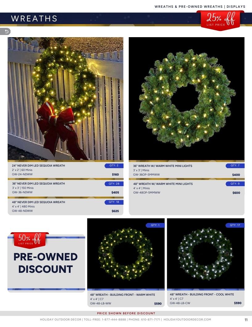Holiday Outdoor Decor In Stock Catalog Weekly Ad January 1 - December 31, 2026