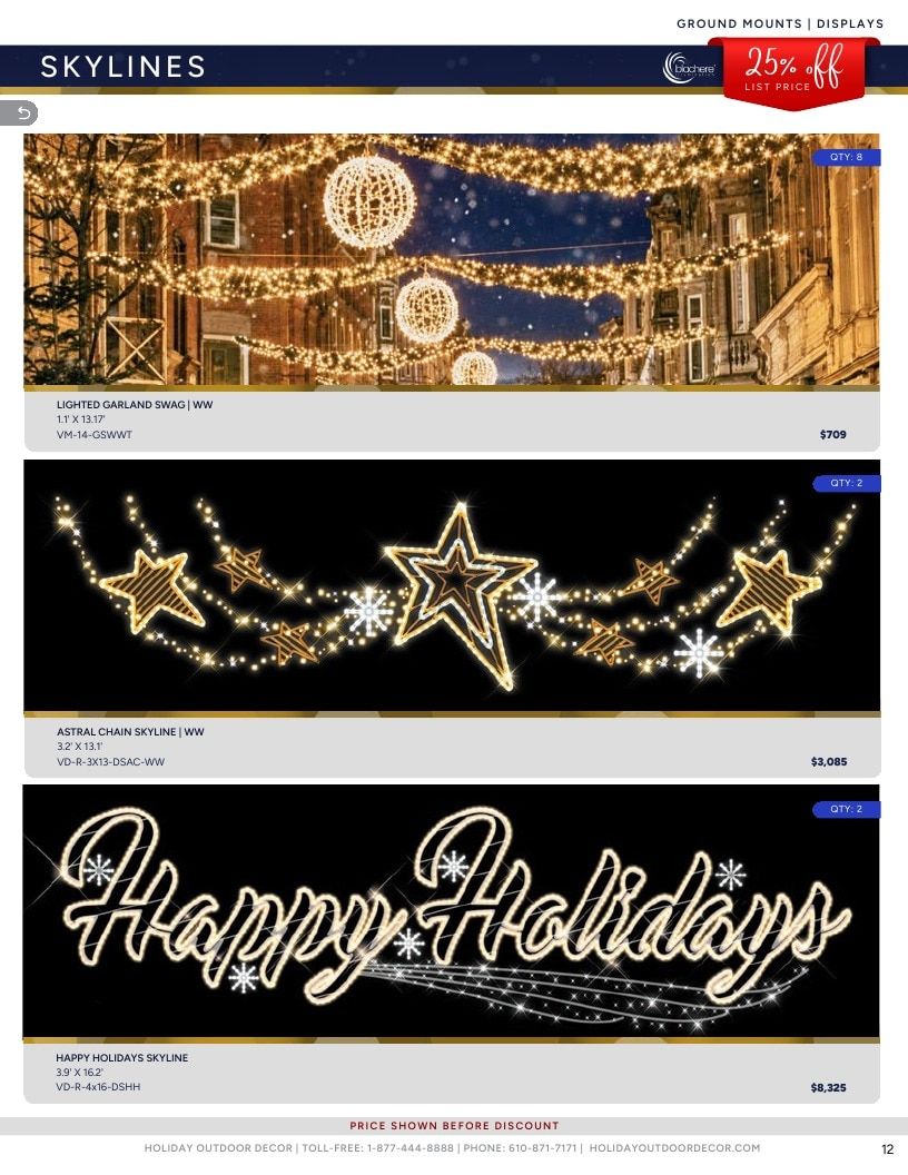 Holiday Outdoor Decor In Stock Catalog Weekly Ad January 1 - December 31, 2026