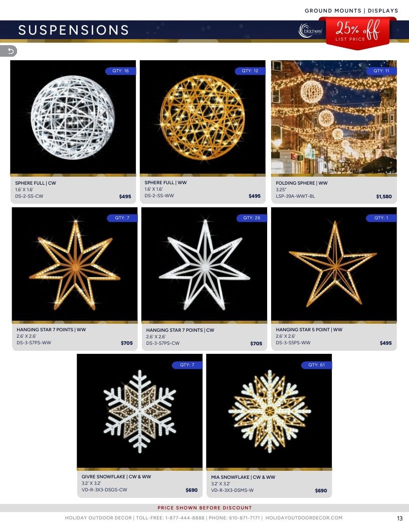 Holiday Outdoor Decor In Stock Catalog Weekly Ad January 1 - December 31, 2026