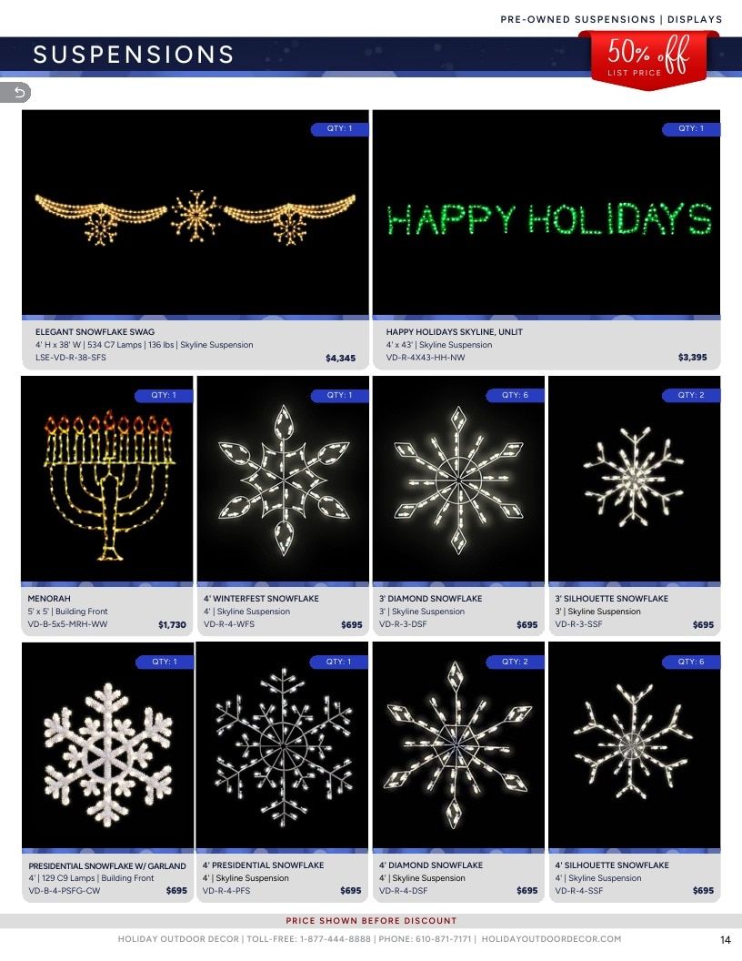 Holiday Outdoor Decor In Stock Catalog Weekly Ad January 1 - December 31, 2026