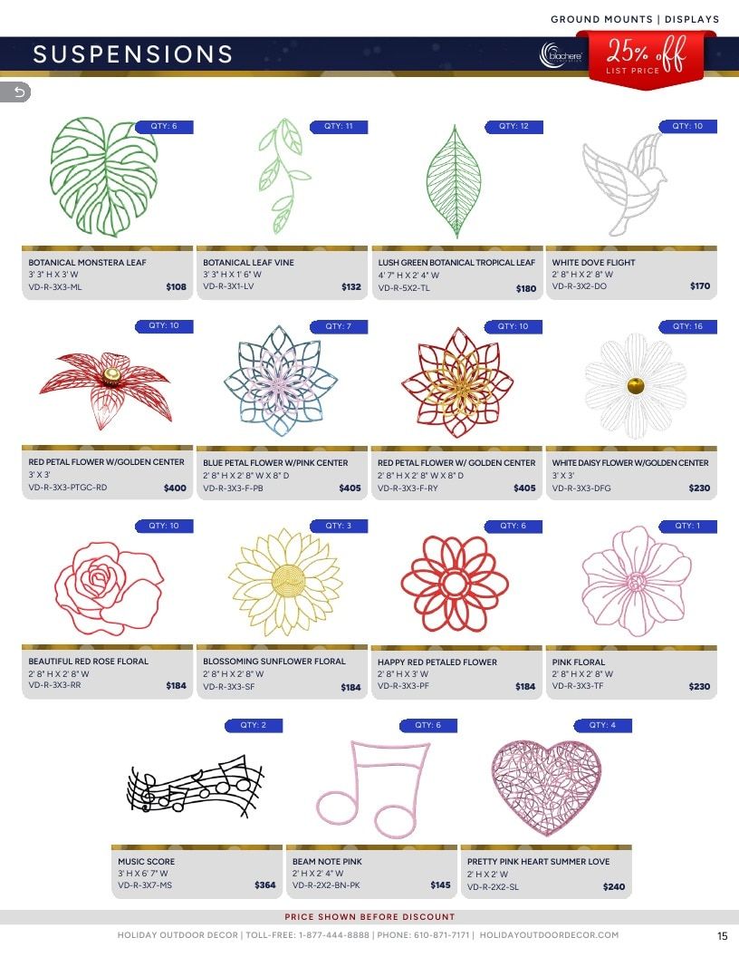 Holiday Outdoor Decor In Stock Catalog Weekly Ad January 1 - December 31, 2026