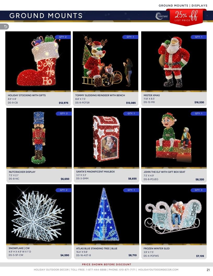 Holiday Outdoor Decor In Stock Catalog Weekly Ad January 1 - December 31, 2026