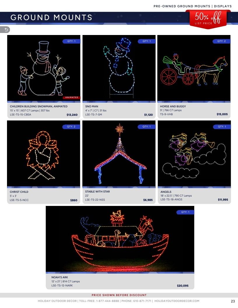 Holiday Outdoor Decor In Stock Catalog Weekly Ad January 1 - December 31, 2026