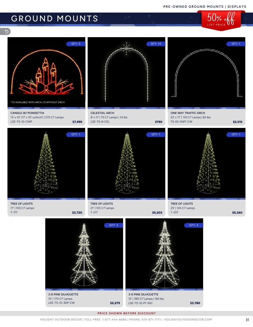 Holiday Outdoor Decor In Stock Catalog Weekly Ad January 1 - December 31, 2026