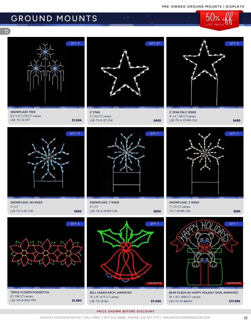 Holiday Outdoor Decor In Stock Catalog Weekly Ad January 1 - December 31, 2026