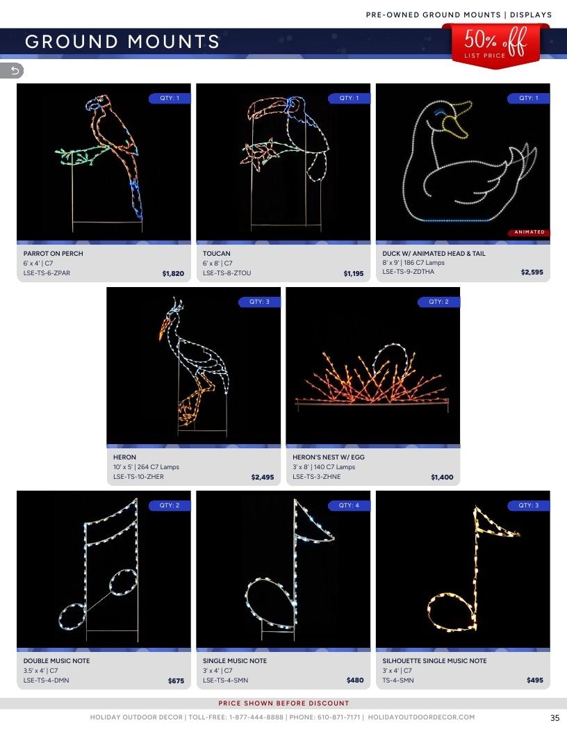 Holiday Outdoor Decor In Stock Catalog Weekly Ad January 1 - December 31, 2026