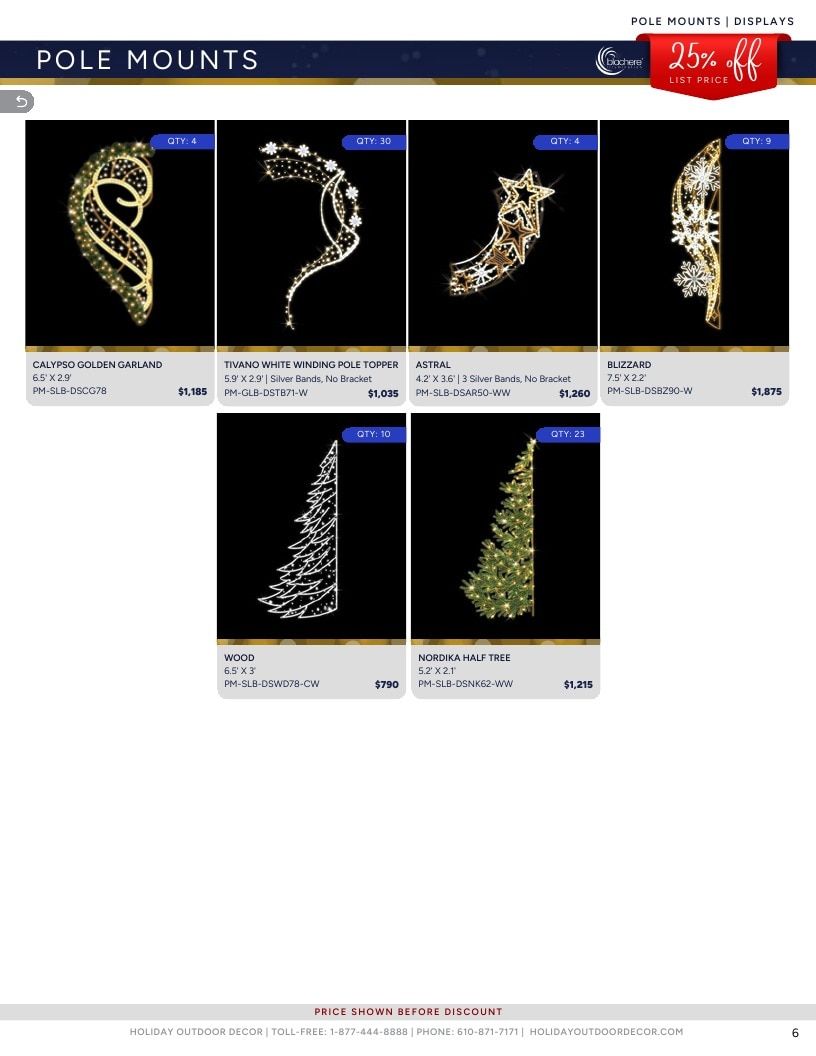 Holiday Outdoor Decor In Stock Catalog Weekly Ad January 1 - December 31, 2026