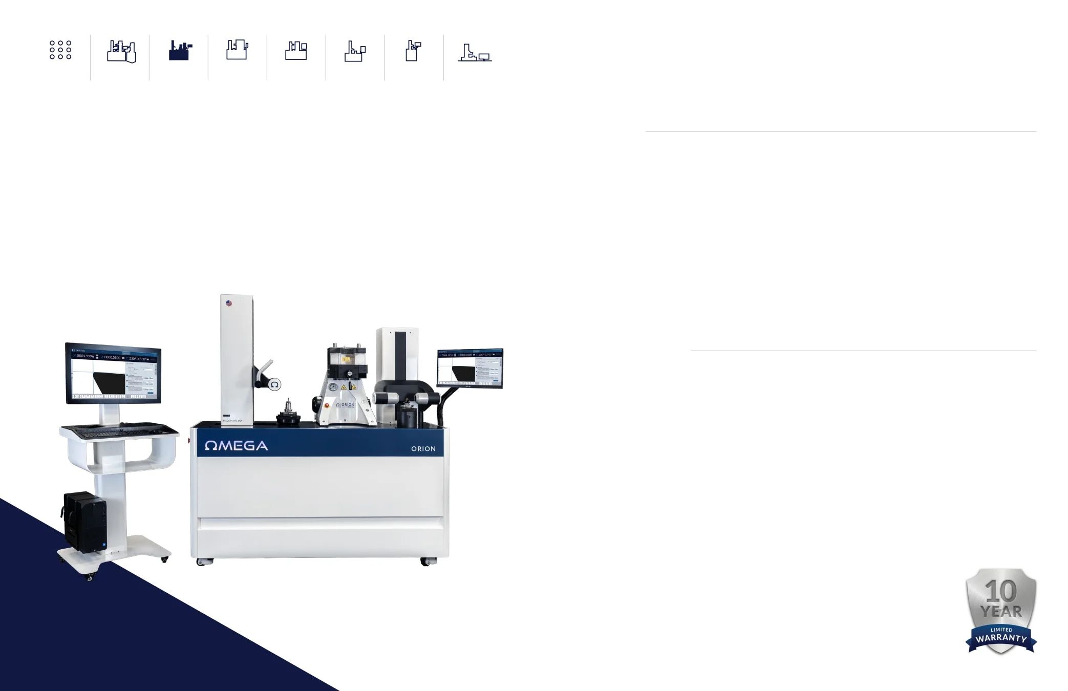 Omega TMM Tool Measuring Products Catalog Weekly Ad January 1 - December 31, 2026