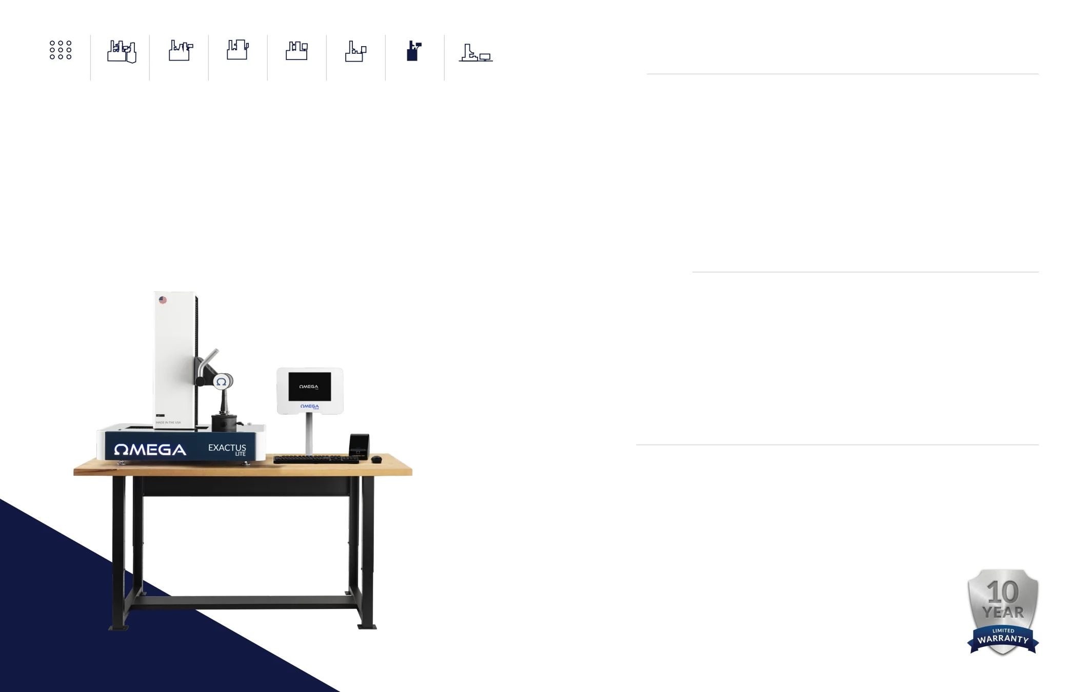 Omega TMM Tool Measuring Products Catalog Weekly Ad January 1 - December 31, 2026