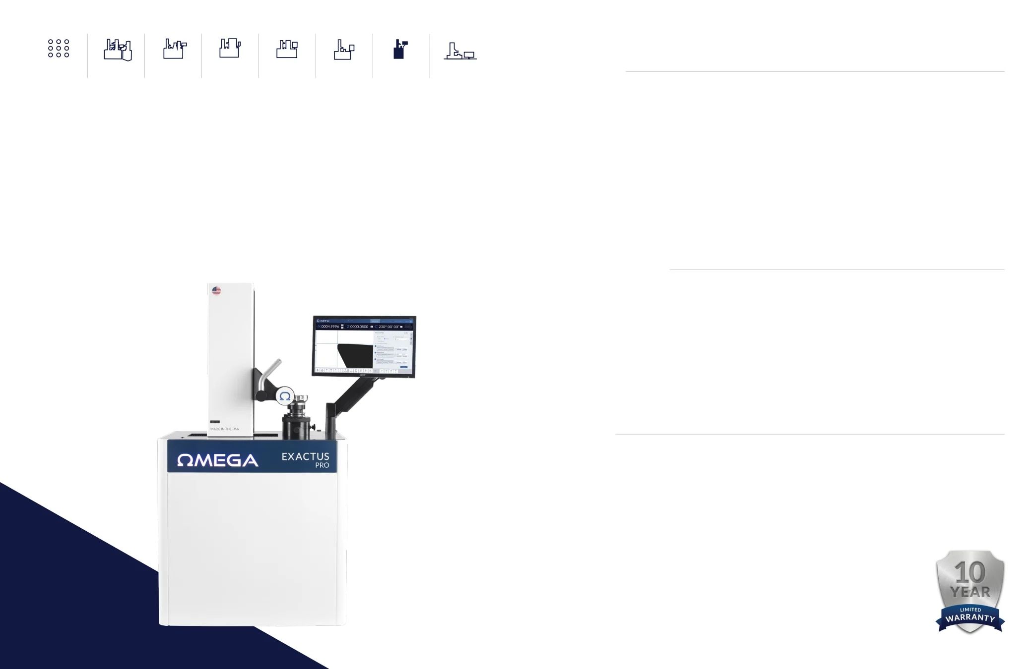 Omega TMM Tool Measuring Products Catalog Weekly Ad January 1 - December 31, 2026
