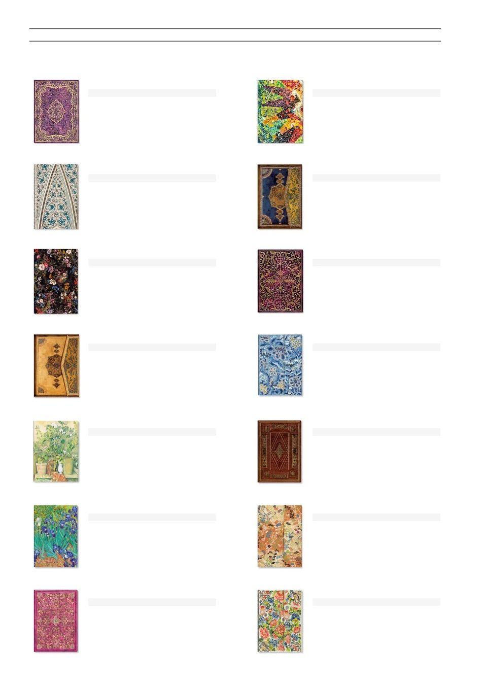 Paperblanks Fall Stationery Catalog Weekly Ad January 1 - December 31, 2026