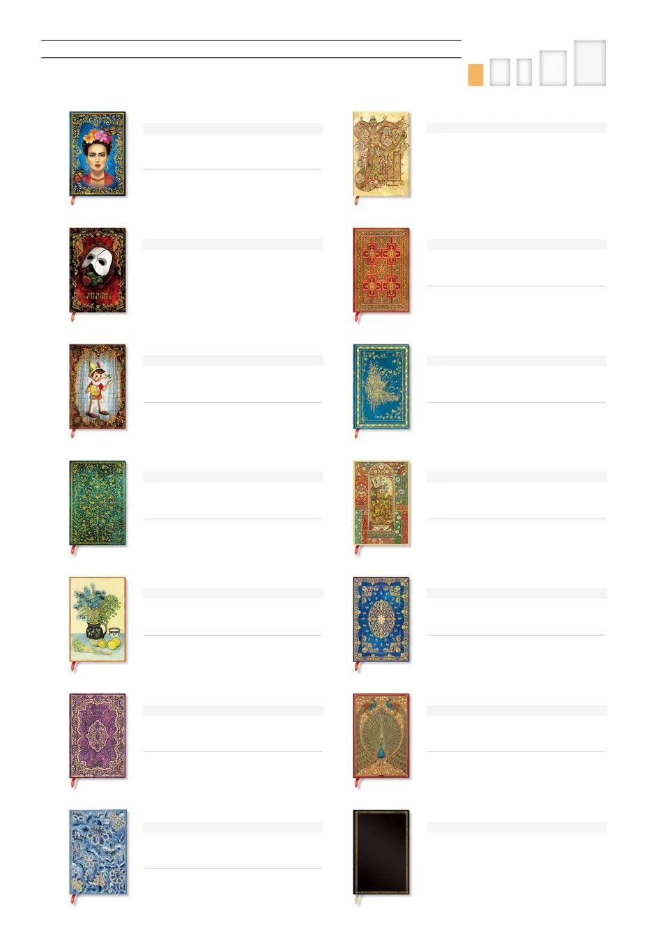 Paperblanks Fall Stationery Catalog Weekly Ad January 1 - December 31, 2026