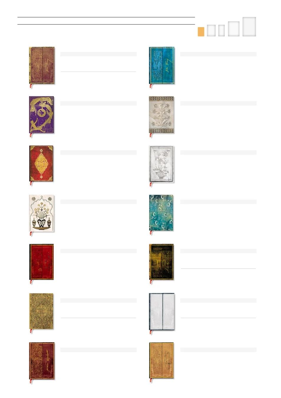 Paperblanks Fall Stationery Catalog Weekly Ad January 1 - December 31, 2026